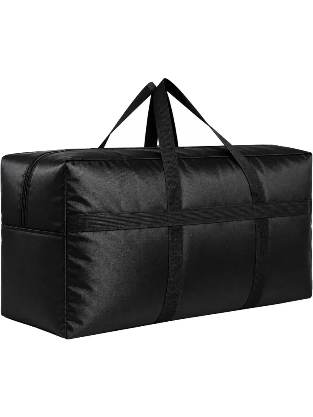 Extra Large Black Duffle Bag for Travel - 130L Storage Tote, Weekend Bag